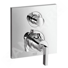Axor Citterio - Mitigeur thermostatique encastré pour baignoire, chrome 39720000