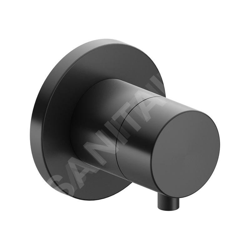 Keuco IXMO - Soupape encastrée pour 3 appareils, noir mat 59548371001