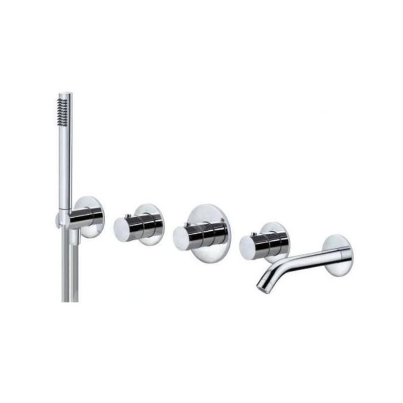 Paffoni Modular Box - Mitigeur thermostatique encastré, pour 2 sorties, chrome MDE001CR Paffoni Modular Box - Mitigeur thermostatique encastré, pour 2 sorties, chrome MDE001CR