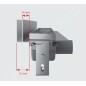 Alcadrain Douchegoten - Caniveau de douche Flexible Low 950 mm, avec collier ajustable au mur, acier inoxydable APZ4-950 Alcadrain Douchegoten - Caniveau de douche Flexible Low 950 mm, avec collier ajustable au mur, acier inoxydable APZ4-950