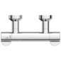Ideal Standard Ceraplus II - Mitigeur thermostatique mural de douche, chrome A6870AA
