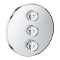 Grohe Grohtherm SmartControl - Télécommande à trois voies encastré, chrome 29122000
