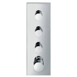 Axor ShowerCollection - Set de finition du module thermostatique, chrome 10751000