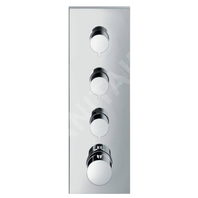 Axor ShowerCollection - Set de finition du module thermostatique, chrome 10751000