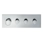 Axor ShowerCollection - Set de finition du module thermostatique, chrome 10751000