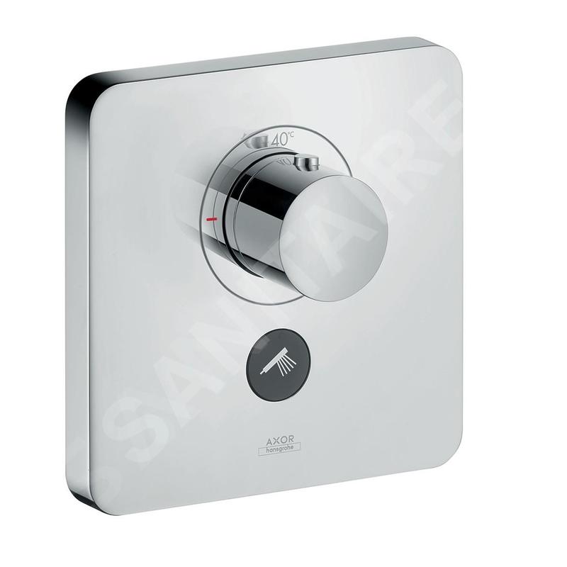 Axor ShowerSelect - Set de finition pour mitigeur thermostatique encastré haut débit avec 1 sortie, chrome 36706000