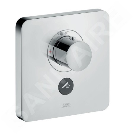 Axor ShowerSelect - Set de finition pour mitigeur thermostatique encastré haut débit avec 1 sortie, chrome 36706000