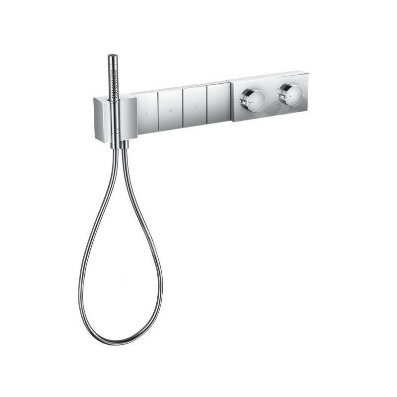 Axor Edge - Mitigeur thermostatique de douche encastré Select 610/100 pour 4 sorties, chrome 46720000 Axor Edge - Mitigeur thermostatique de douche encastré Select 610/100 pour 4 sorties, chrome 46720000