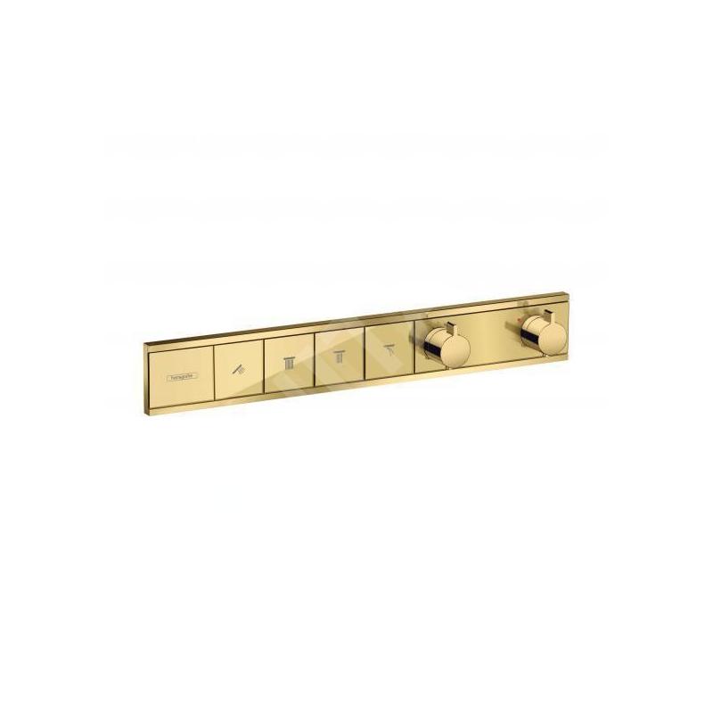 Hansgrohe RainSelect - Mitigeur encastré pour 4 sorties, aspect d'or poli 15382990