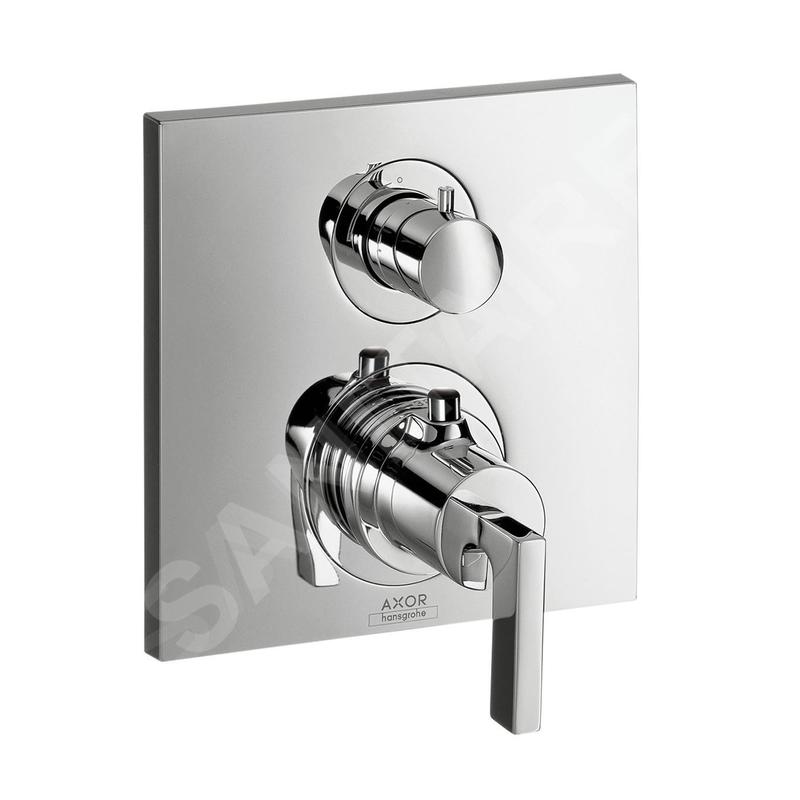 Axor Citterio - Mitigeur thermostatique encastré avec vanne d’arrêt, chrome 39700000