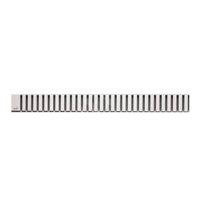 Alcadrain Grilles - Grille pour caniveau à douche linéaire 1050 mm, inox mat LINE-1050M Alcadrain Grilles - Grille pour caniveau à douche linéaire 1050 mm, inox mat LINE-1050M