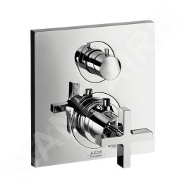 Axor Citterio - Mitigeur thermostatique encastré avec vanne d’arrêt, chrome 39705000
