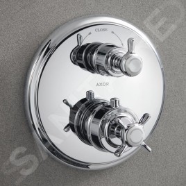 Axor Montreux - Mitigeur thermostatique encastré avec vanne d’arrêt, chrome 16800000