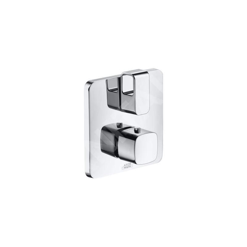 Axor Urquiola - Thermostat encastré avec vanne d’arrêt, chrome 11732000 Axor Urquiola - Thermostat encastré avec vanne d’arrêt, chrome 11732000