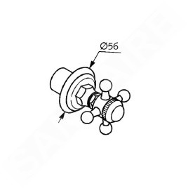 Kludi Adlon - Vanne encastrée, chrome 518160520
