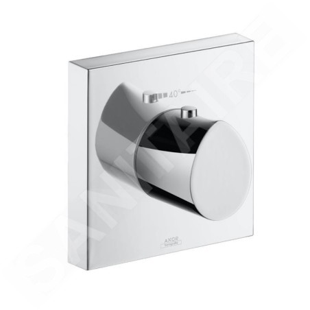 Axor Starck Organic - Mitigeur thermostatique encastré haut débit, chrome 12711000