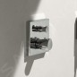 Axor Starck Organic - Mitigeur thermostatique encastré avec vanne d’arrêt, chrome 12715000