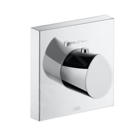 Axor Starck Organic - Mitigeur thermostatique encastré haut débit, chrome 12712000