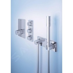 Grohe Grohtherm F - Mitigeur thermostatique central encastré, chrome 27619000