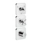 Axor Citterio E - Mitigeur thermostatique encastré avec 3 sorties, chrome 36704000