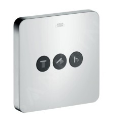 Axor ShowerSelect - Vanne d’arrêt / inverseur pour 3 sorties, chrome 36773000