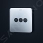 Axor ShowerSelect - Vanne d’arrêt / inverseur pour 3 sorties, chrome 36773000