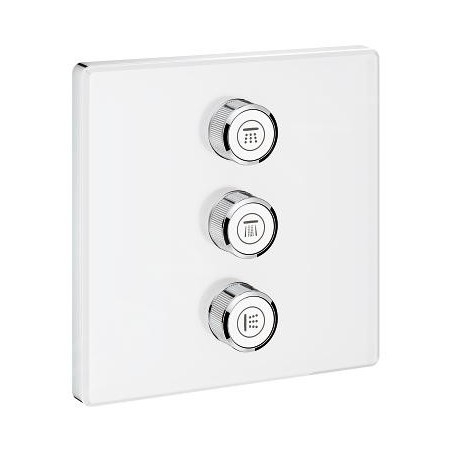Grohe Grohtherm SmartControl - Robinet encastré pour 3 sorties, blanc lunaire 29158LS0