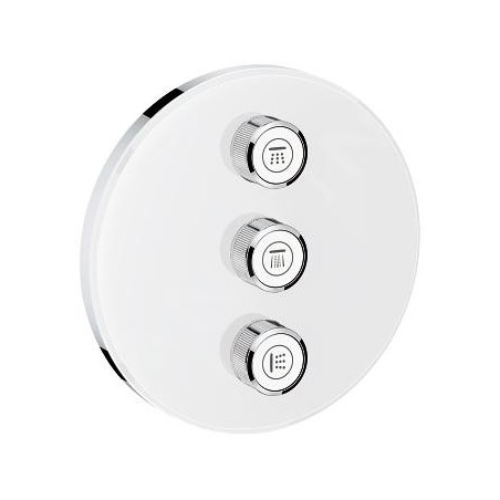 Grohe Grohtherm SmartControl - Robinet encastré pour 3 sorties, blanc lunaire 29152LS0