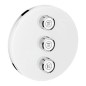 Grohe Grohtherm SmartControl - Robinet encastré pour 3 sorties, blanc lunaire 29152LS0