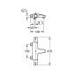 Grohe Grohtherm Special - Mitigeur de baignoire thermostatique, chrome 34671000