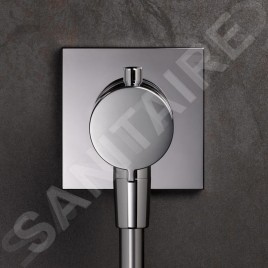 Keuco IXMO - Mitigeur thermostatique de douche SOLO encastré avec corps d'encastrement, chrome 59554010022