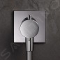Keuco IXMO - Mitigeur thermostatique de douche SOLO encastré avec corps d'encastrement, chrome 59554010022