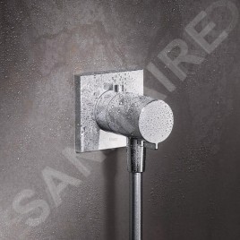 Keuco IXMO - Mitigeur thermostatique de douche SOLO encastré avec corps d'encastrement, chrome 59554010022