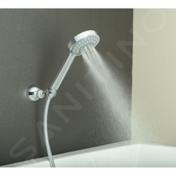 Sapho Douches - Pomme de douche, diamètre 110 mm, 5 jets, chrome 1204-05