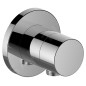 Keuco IXMO - Robinet d'arrêt encastré, avec raccord de tuyau, chrome 59541010101