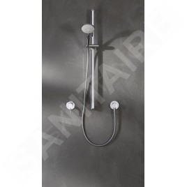 Keuco IXMO - Robinet d'arrêt encastré, avec raccord de tuyau, chrome 59541010101
