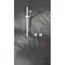Keuco IXMO - Robinet d'arrêt encastré, avec raccord de tuyau, chrome 59541010102