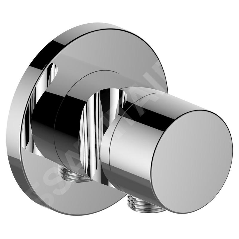 Keuco IXMO - Inverseur à encastrer, à 3 voies, avec raccord de tuyau et support de douche, chrome 59548010201