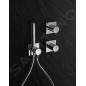 Keuco IXMO - Mitigeur thermostatique encastré, chrome 59553010002