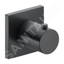 Keuco IXMO - Mitigeur thermostatique encastré, chrome noir 59553130002