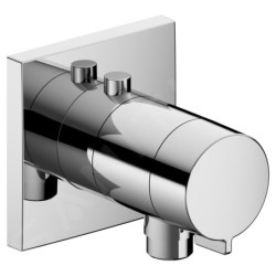 Keuco IXMO - Mitigeur thermostatique encastré, avec raccord de tuyau, chrome 59554010002