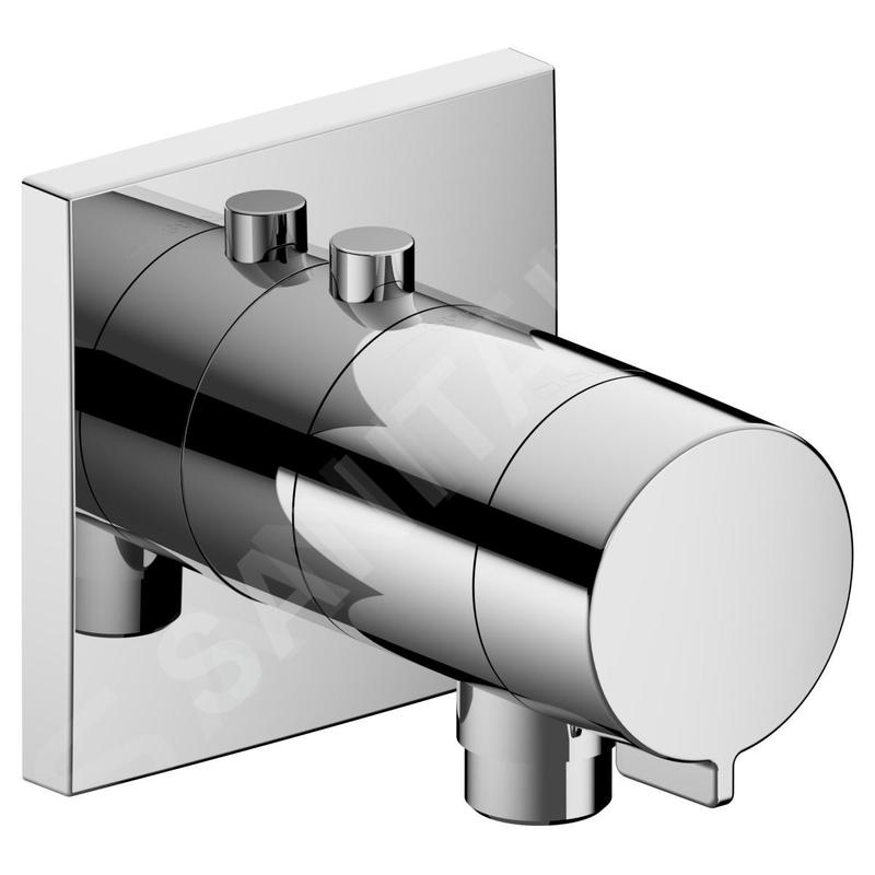Keuco IXMO - Mitigeur thermostatique encastré, avec raccord de tuyau, chrome 59554010002