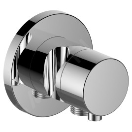 Keuco IXMO - Inverseur encastré, à 2 voies, avec raccord de tuyau et support de douche, chrome 59556011201