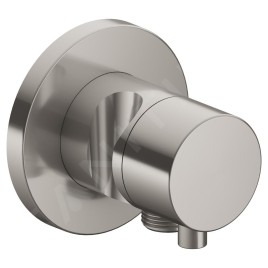 Keuco IXMO - Inverseur encastré, à 2 voies, avec raccord de tuyau et support de douche, chrome 59556071201