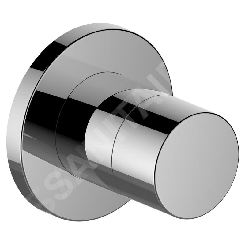 Keuco IXMO - Robinet d'arrêt et inverseur encastré, à 2 voies, chrome 59557010001