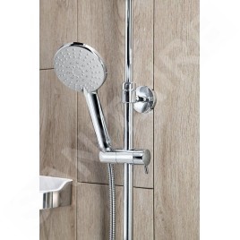 Aqualine Douches - Set de douche avec thermostat, chrome SL533