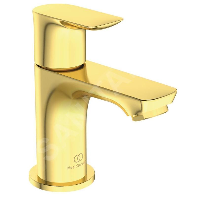 Ideal Standard Connect Air - Robinet de lavabo, Brushed Gold A7031A2