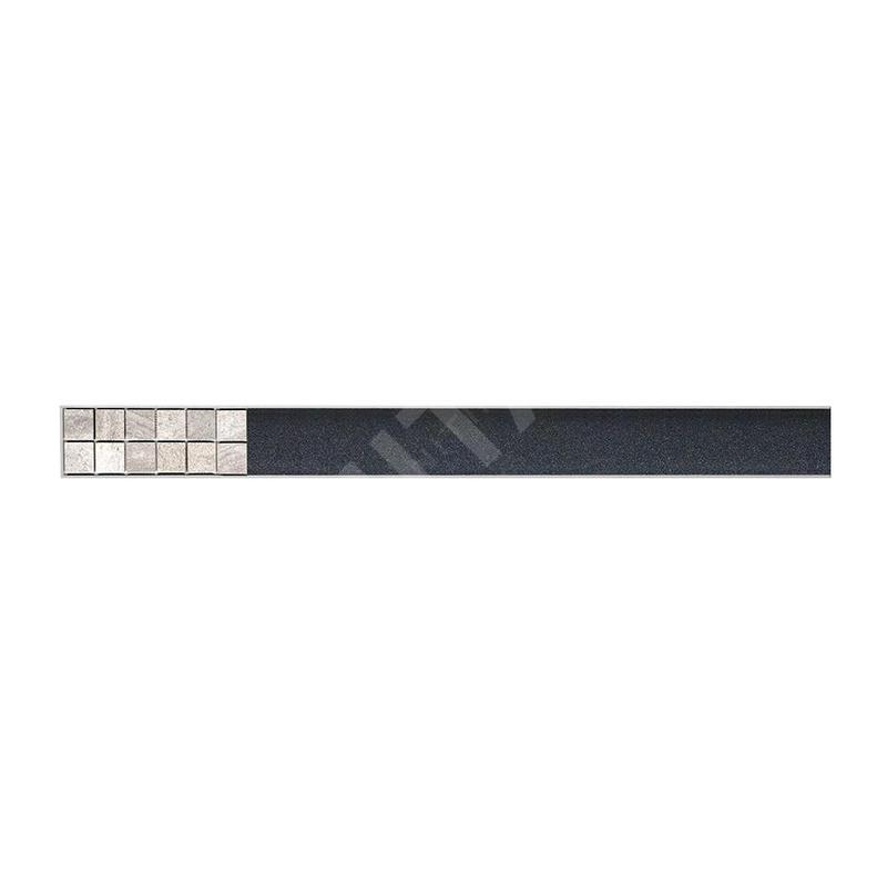 Alcadrain Grilles - Grille en acier inoxydable FLOOR 750 mm, pour l'insertion de carreaux FLOOR-750