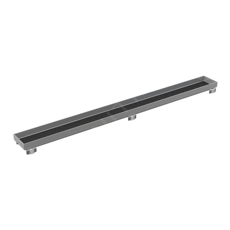 Alcadrain Grilles - Grille en acier inoxydable FLOOR 750 mm, pour l'insertion de carreaux FLOOR-750