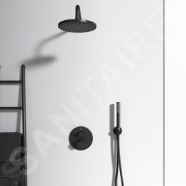 Ideal Standard CeraTherm - Mitigeur de douche thermostatique encastré, noir A5813XG